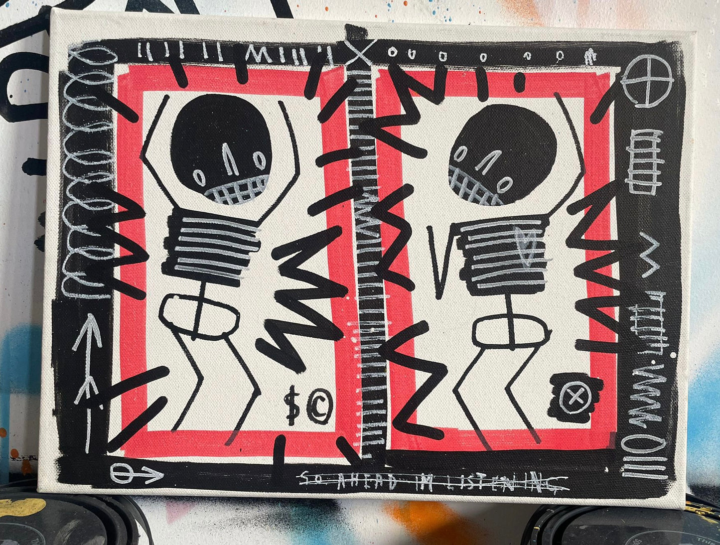 DOUBLE SKELETON - GO AHEAD I'M LISTENING