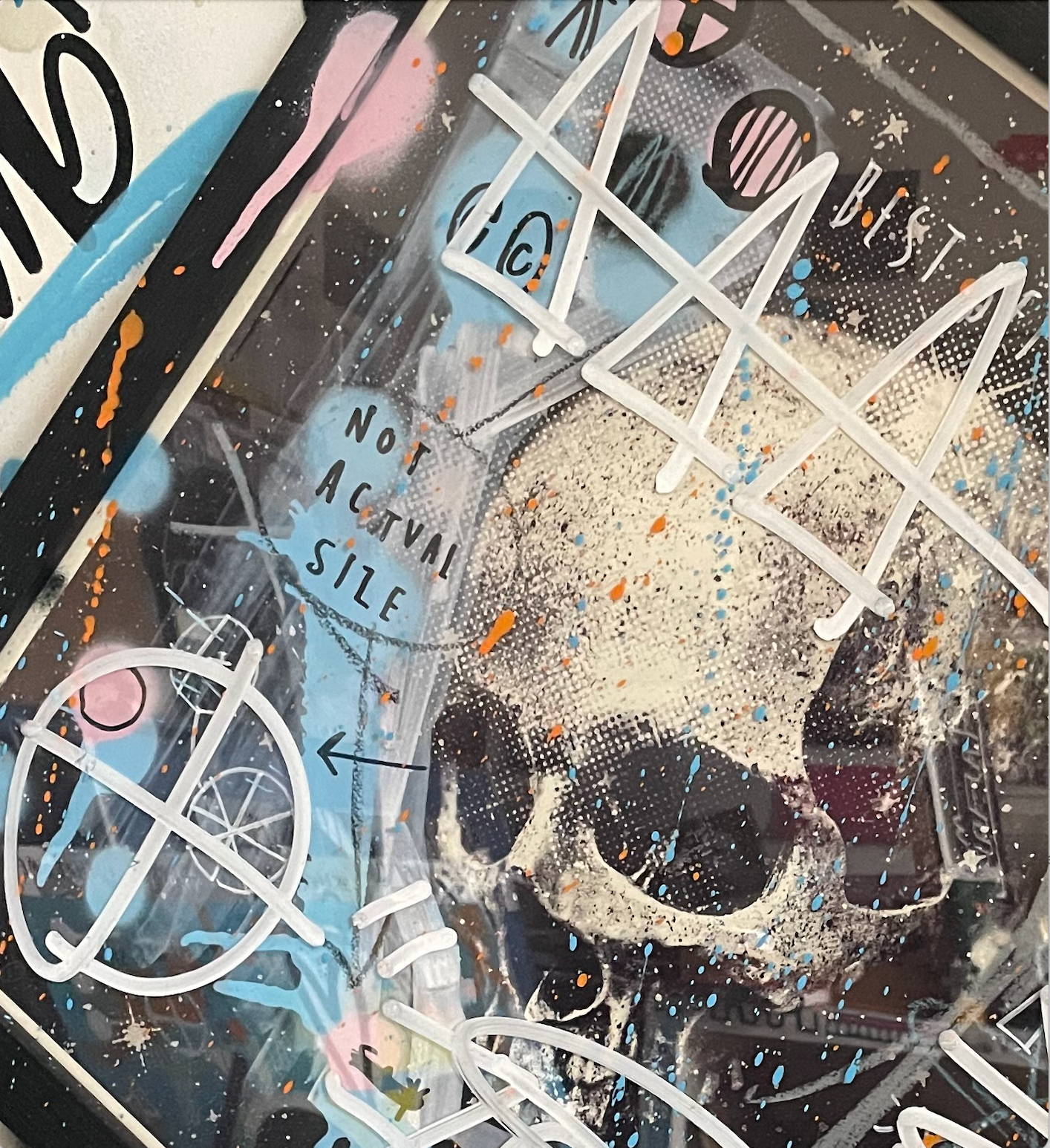 BEST BEFORE END/NOT ACTUAL SIZE (collaboration with Donk)