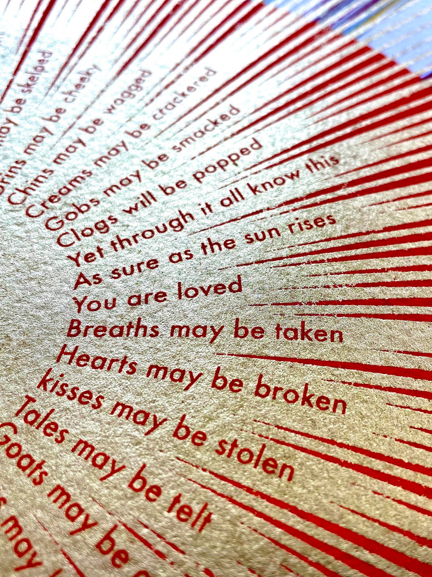 YOU ARE LOVED - RED