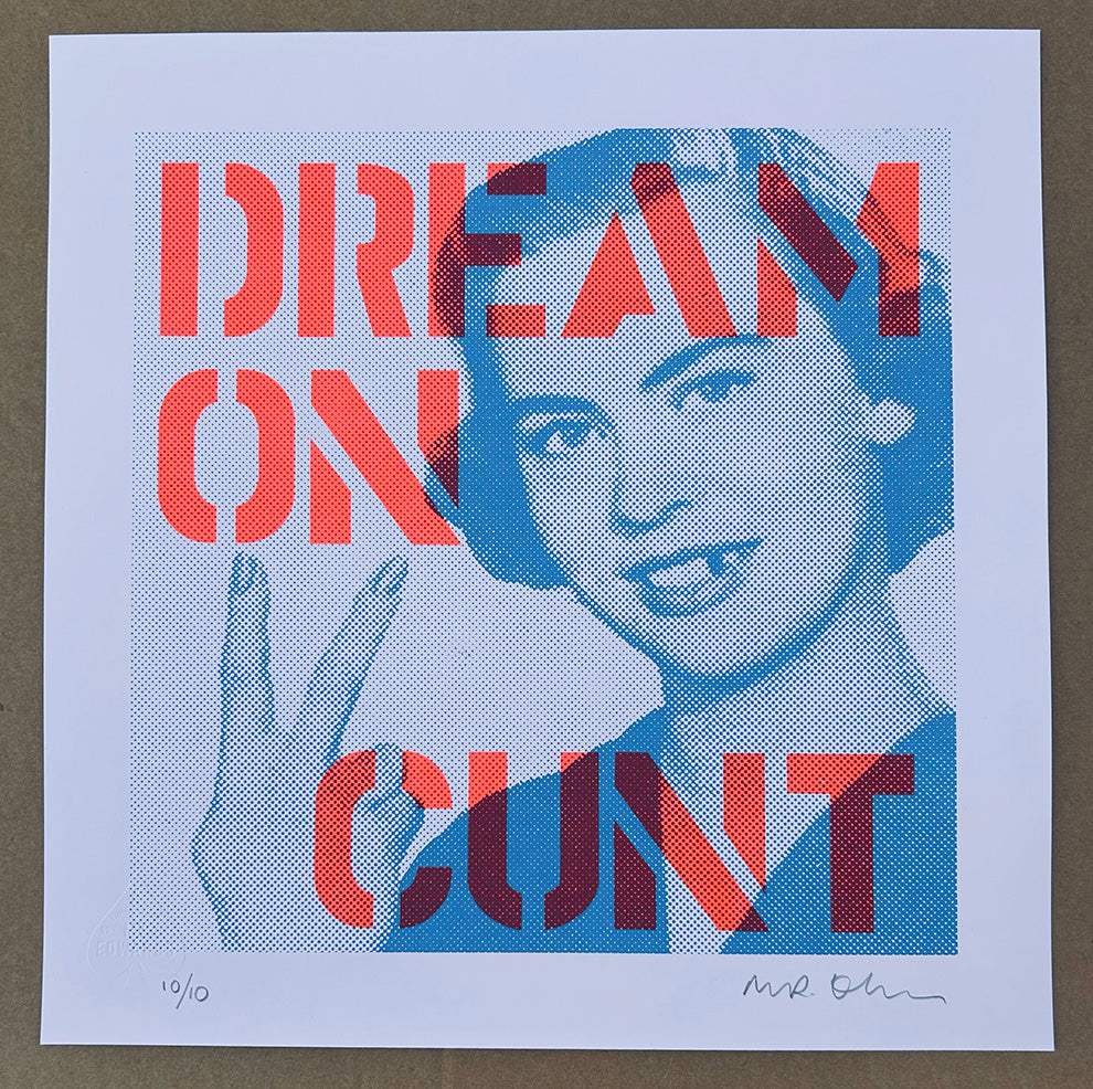 DREAM ON Flouro red Edition