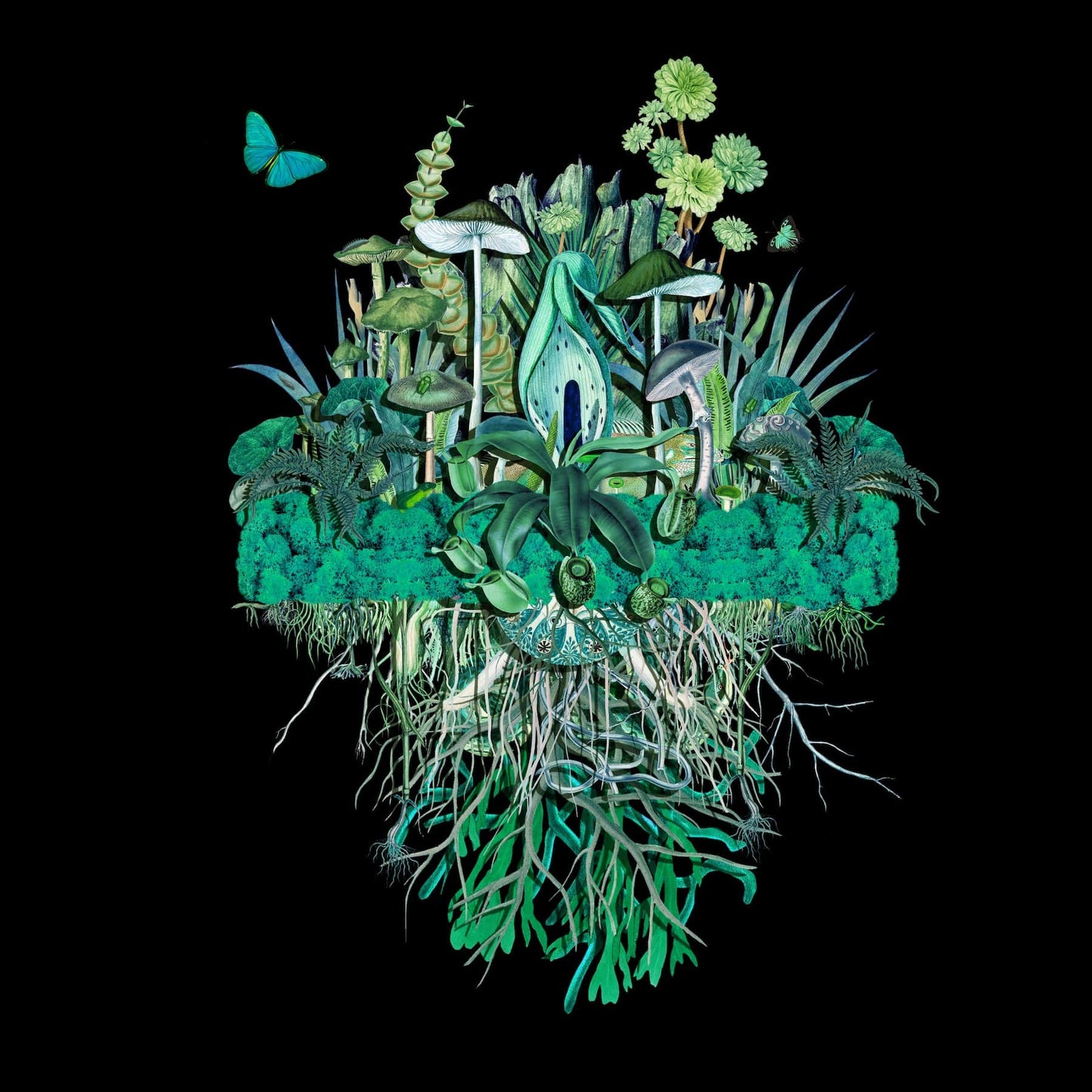 BOTANICAL: AZURE TROUPE