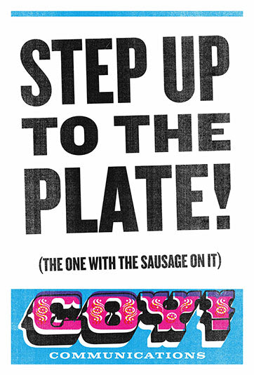 STEP UP TO THE PLATE SAUSAGE