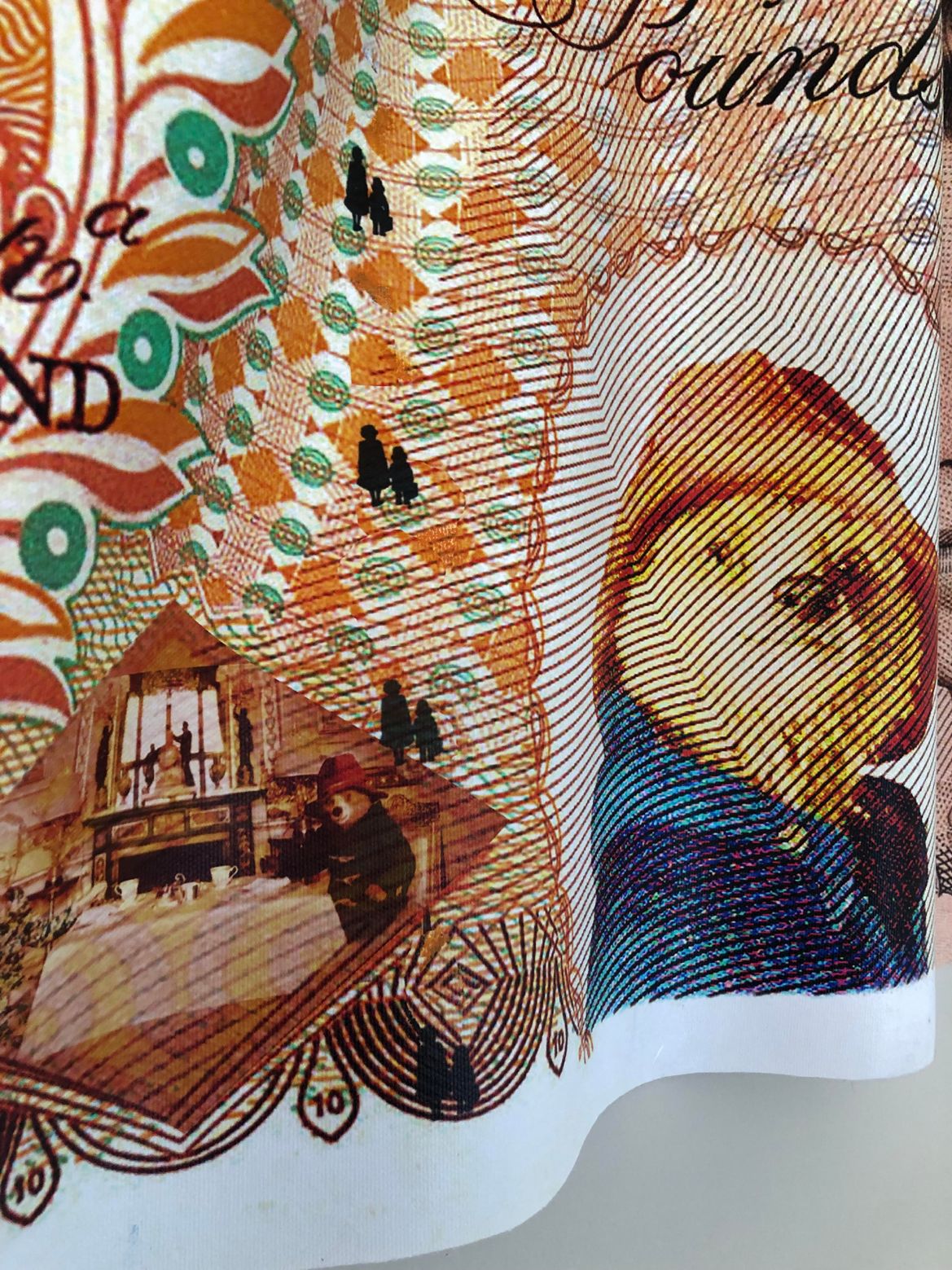 £10 Note Sculpture - Paddington edition