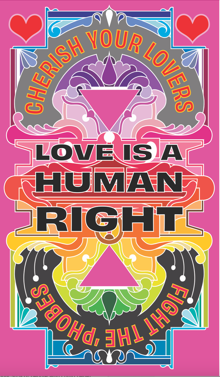 LOVE IS A HUMAN RIGHT