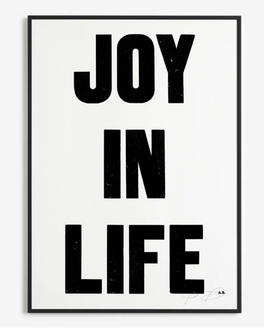 JOY IN LIFE - Framed