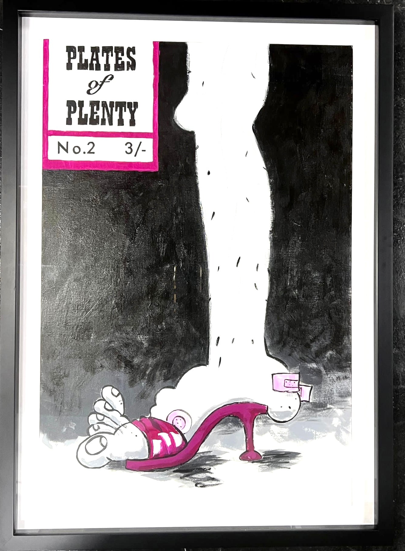 PLATES OF PLENTY - Framed